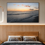 Quadro Sol Nascente na Praia de Laguna Por Cida Hoffmann
