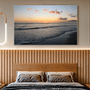 Quadro Sol Nascente na Praia de Laguna Por Cida Hoffmann