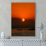 Quadro Sol Poente em Laguna Por Cida Hoffmann