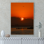Quadro Sol Poente em Laguna Por Cida Hoffmann