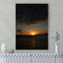 Quadro Luz Sobre a Lagoa Por Cida Hoffmann