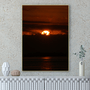 Quadro Sol Poente em Laguna Por Cida Hoffmann