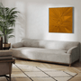 Quadro Tecido RT Camel 02 900X900mm Por Sidnei Schwanck